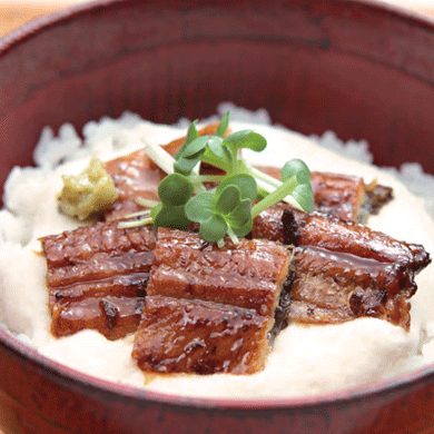 うなとろ丼